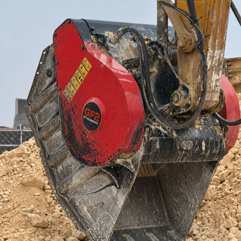 Cazo machacador GF2 para excavadora